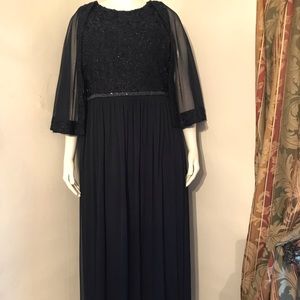 Le Bos event wear From Dillard size 22w blue
